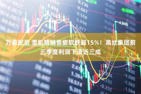 万盈配资 雪肌精销售疲软跌超15%！高丝集团前三季度利润下滑近三成