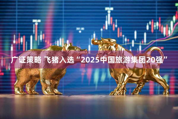 广证策略 飞猪入选“2025中国旅游集团20强”
