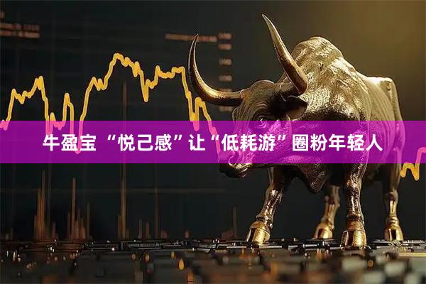 牛盈宝 “悦己感”让“低耗游”圈粉年轻人